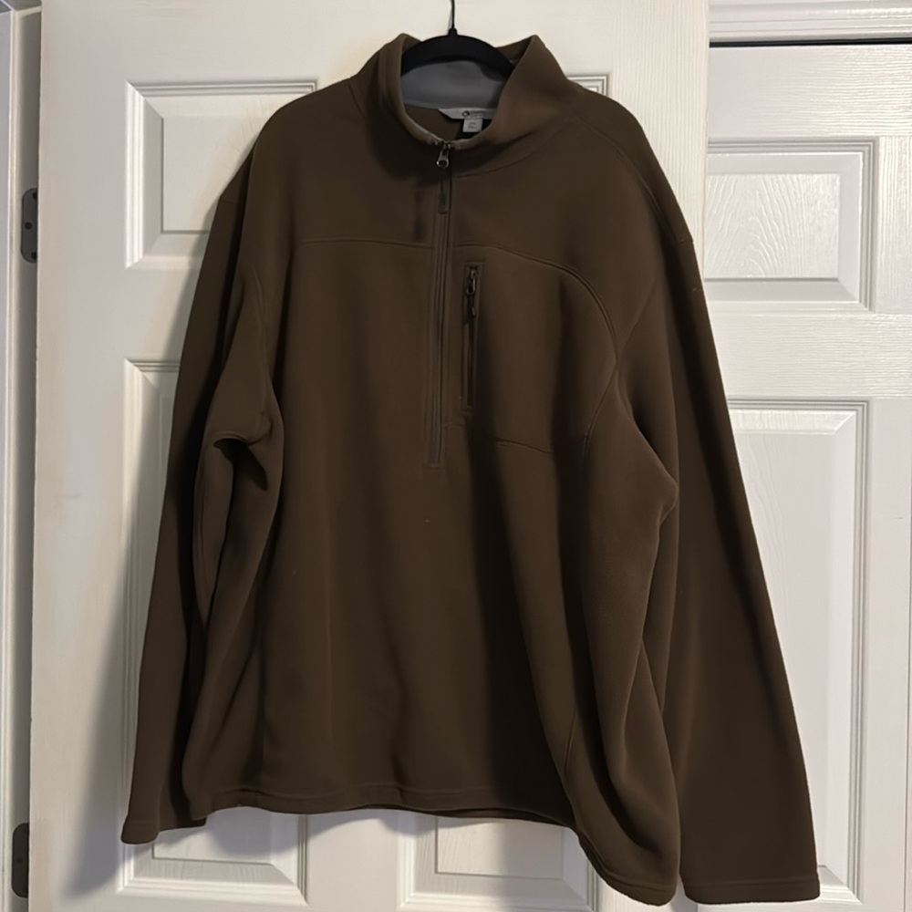Gander Mountain brown quarter zip
